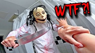 PSYCHIATRIC KILLER PARKOUR ESCAPE ABANDONED MENTAL HOSPITAL [upl. by Trovillion]