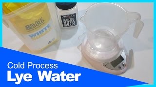 Lye Water  Cold Process Soap Making How I make Lye Water [upl. by Aihseya]