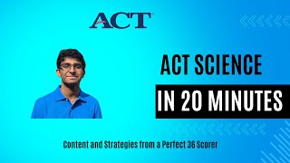 ACT Science Review in 20 Minutes [upl. by Lerred]