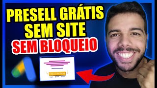 ❌ANTIBLOQUEIO ✅Como Criar PRESELL GRÁTIS Sem Site Para Anunciar Nicho Black no Google Ads [upl. by Keir]