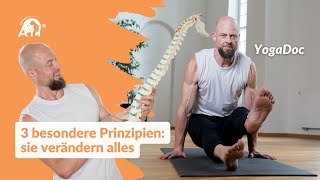 Sofortige Hilfe bei Bandscheibenvorfall 15min Yogatherapie [upl. by Ycam]