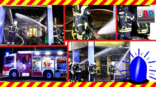 🚒 Brand an der Friedensschule 🚒 WaiblingenNeustadt 08012022 [upl. by Karney630]