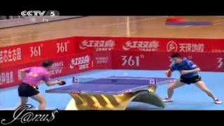 2012 China Super League MA Lin  MA Long Full MatchShort Form [upl. by Valleau]