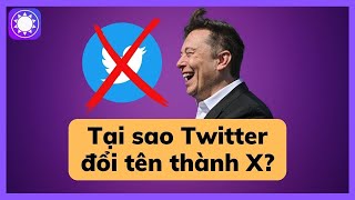 Tại sao Twitter đổi tên thành X [upl. by Cut]