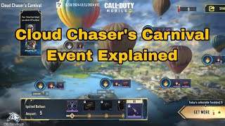 Cloud Chasers Carnival Event Explained Cod Mobile 2024 [upl. by Aulea]