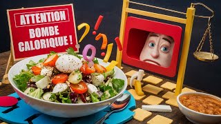 La Salade César  Une Bombe Calorique Insoupçonnée Selon un Nutritionniste [upl. by Arny]