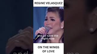 Sabog Regine Velasquez Vocal Bomb On The Wings of Love l Sabog ang lalamunan [upl. by Anoniw]