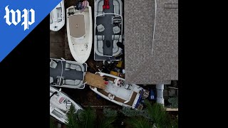 Recovery efforts underway after Helene floods Tampa region [upl. by Acinoed340]