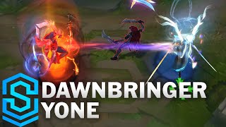 Dawnbringer Yone Skin Spotlight  PreRelease  League of Legends [upl. by Agnesse]