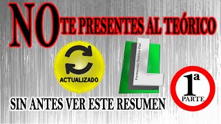 ⭐ Examen Conaset PREMIUM ✅  LICENCIA DE CONDUCIR CLASE B  🚦Tema 5 Libro del nuevo Conductor [upl. by Elnore]