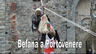 🇮🇹 Befana a Portovenere  Italy Full HD 1080p 🧹🧹 [upl. by Ydniahs127]