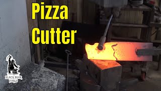 Forging a pizza cutter part 1 [upl. by Ahtanamas493]