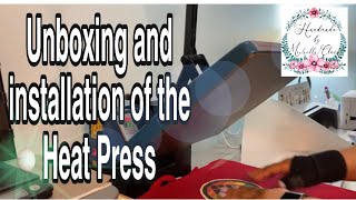 Unboxing and installing the Fancierstudio Heat Press [upl. by Ahseele910]