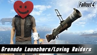 Fallout 4 Mods Week 2  Grenade Launchers and Loving Raiders [upl. by Adamson]