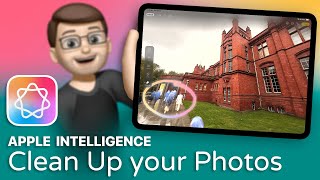 How to Remove Objects from Photos with Apple Intelligence on iOS 181 [upl. by Aynos]