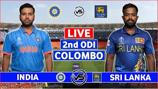 India vs Sri Lanka 2nd ODI Live  IND vs SL 2nd ODI Live Scores amp Commentary [upl. by Ennej300]