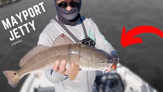 Jacksonville Florida fishing at the Mayport Jetties [upl. by Akeryt333]