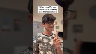 When you offer someone crisps 😭 relatable funny ksi fyp shorts [upl. by Ainehta]