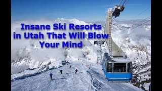 Insane Ski Resorts in Utah That Will Blow Your Mind [upl. by Enined]