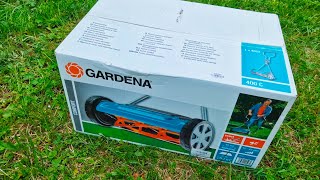 Газонокосилка GARDENA 400 С Comfort обзор и тест [upl. by Brigit]