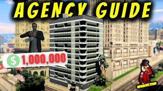 Agency Guide for GTA Online in 2024 1000000 per 1HR 15M [upl. by Allimak501]