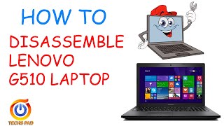 How to Disassemble Lenovo G510  G500 Laptop [upl. by Lawlor650]