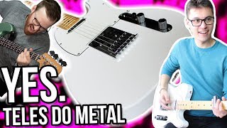 Can You Play Metal on a Telecaster  Fender Player Series Telecaster DemoReview [upl. by Hayidah]