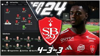 Stade Brestois 29 Tactics Under Eric Roy Explained  EA FC 24 [upl. by Oos105]