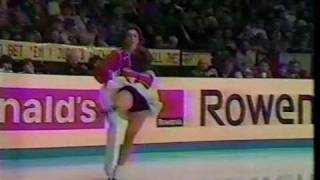 Bestmianova amp Bukin Бестемьянова и Букин URS  1984 Worlds Championships Ice Dancing FD US CBS [upl. by Enimajneb250]