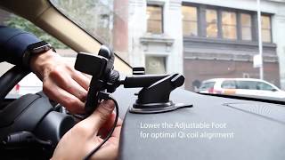 iOttie Easy One Touch Wireless Fast Charging Car Mount [upl. by Ebony]