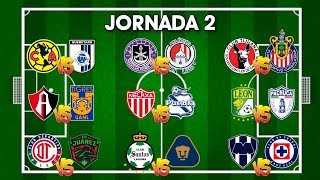 LIGA MX JORNADA 2 [upl. by Jaimie]