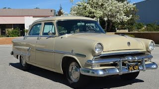 Sold 1953 Ford Customline Sedan One Owner CA [upl. by Acalia98]