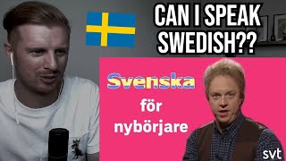 Reaction To Hipp Hipp  Svenska för nybörjare Swedish Comedy [upl. by Anonyw]