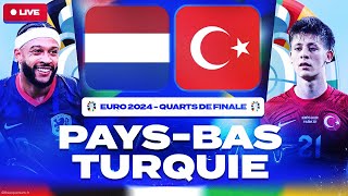 🔴 PAYSBAS  TURQUIE LIVE 🇳🇱 🇹🇷  🔥 Un exploit des Turcs   EURO 2024  LIVEDIRECT [upl. by Kancler]