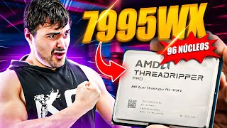 AMD THREADRIPPER 7995WX Este es el procesador más POTENTE del mundo  Render edición juegos IA [upl. by Zendah]