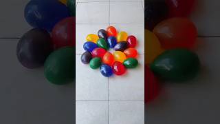 balloon colors redballoon satisfying waterbaloon ball balon entertainment poppingballon [upl. by Nosrettap873]