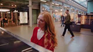 Freya Ridings  Face In The Crowd Live from St Pancras Station 🚂 [upl. by Leisha80]