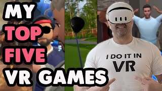 VR Cricket Guys Top 5 VR GamesSo Far [upl. by Ainesej]