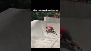 Skateboard FAIL lands on kids head skateboarding skatepark skate shorts [upl. by Laux]