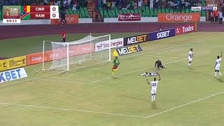 Cameroon vs Namibia 10 Vincent Aboubakar Goal Results  Highlights AFCON Qualifications2025 [upl. by Samford]