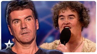 Susan Boyle’s Original Audition on Britain’s Got Talent Simon Cowell was SHOCKED [upl. by Leirbma]