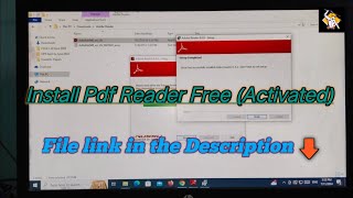 How to Install Free Pdf Reader or Adobe Reader  Free main PDF file Viewer kaise Install karen 🖥️ [upl. by Banebrudge407]