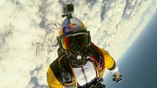 Breathtaking high altitude acrobatic skydiving  Red Bull Skycombo [upl. by Taveda477]