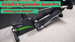 VirtuFit Ergometer Roeitrainer SemiPro Test amp Review [upl. by Xantha]