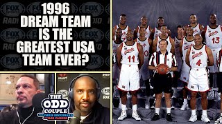 Is the 1996 Dream Team Really the Greatest and Most Talented USA Team Ever  THE ODD COUPLE [upl. by Veronika]