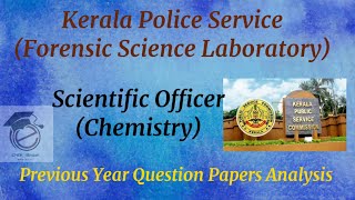 Kerala PSC FSL Scientific Officer Previous year question papers analysischemakhilam [upl. by Talia]