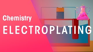 How Does Electroplating Work  Reactions  Chemistry  FuseSchool [upl. by Sucy17]