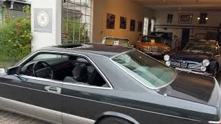 Mercedes 560 SEC W126 Coupe HS Oldtimer Hamburg [upl. by Gorga391]