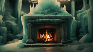 Ambient Music For Meditation Sleep Focus and Relaxation  Mystical Ice Castle [upl. by Muriel]