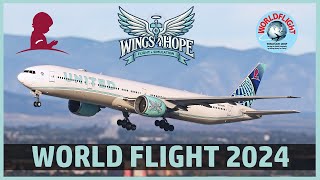 World Flight 2024 LIVE  PMDG 777300ER Dual Pilot OPS Nov 2nd to Nov 9th  Charity Event  St Jude [upl. by Rolyak]